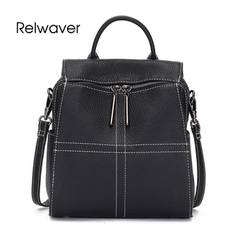 leather backpack genuine leather head layer cowhide mini fashion female women backpack thread black soft square shoulder bag
leather backpack genuine leather head layer cowhide mini fashion female women backpack thread black soft square shoulder bag