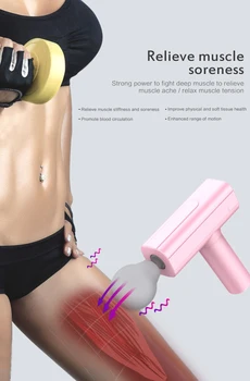 Relax Exercise Shaping Pain Relief Body Fascial Massage Electric Muscle Massage Gun Deep Tissue Muscle Massager Therapy TSLM1
Relax Exercise Shaping Pain Relief Body Fascial Massage Electric Muscle Massage Gun Deep Tissue Muscle Massager Therapy TSLM1