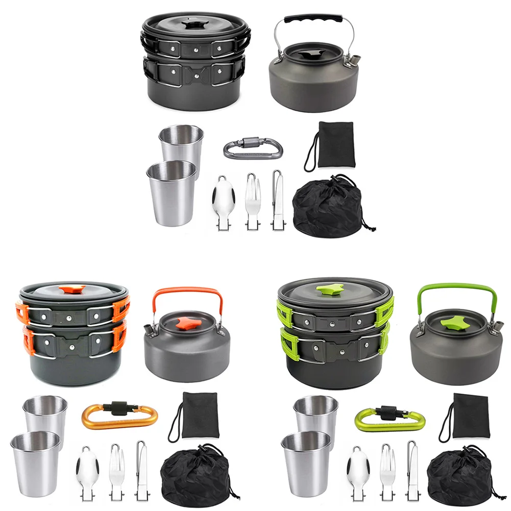 Camping Cookware Cooking Mess Kit Outdoor Camping Cookware Compact For For Outdoor Hiking Portable Combination Cookware
Camping Cookware Cooking Mess Kit Outdoor Camping Cookware Compact For For Outdoor Hiking Portable Combination Cookware