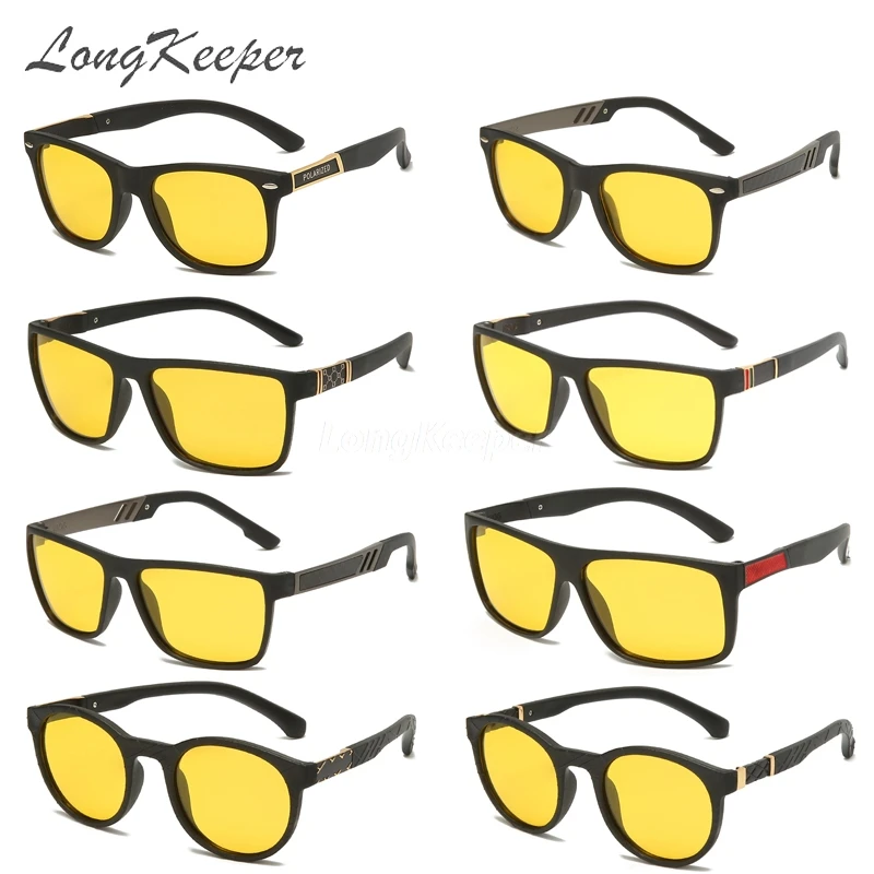 LongKeeper 2020 Night Vision Sunglasses Men Polarized Yellow Lens Drivers Goggle TR90 Frame Anti-Glare Women Driving Okulary
LongKeeper 2020 Night Vision Sunglasses Men Polarized Yellow Lens Drivers Goggle TR90 Frame Anti-Glare Women Driving Okulary