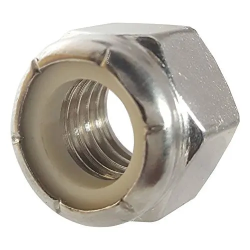 1/2-13 Nylon Insert Hex Lock Nuts, Stainless Steel 18-8, Plain Finish, Quantity 25
1/2-13 Nylon Insert Hex Lock Nuts, Stainless Steel 18-8, Plain Finish, Quantity 25