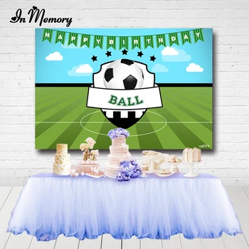 InMemory Sports Soccer Backdrop For Boys Birthday Party Sky Blue Clouds Football Field Photography Backgrounds Custom Supplier
InMemory Sports Soccer Backdrop For Boys Birthday Party Sky Blue Clouds Football Field Photography Backgrounds Custom Supplier