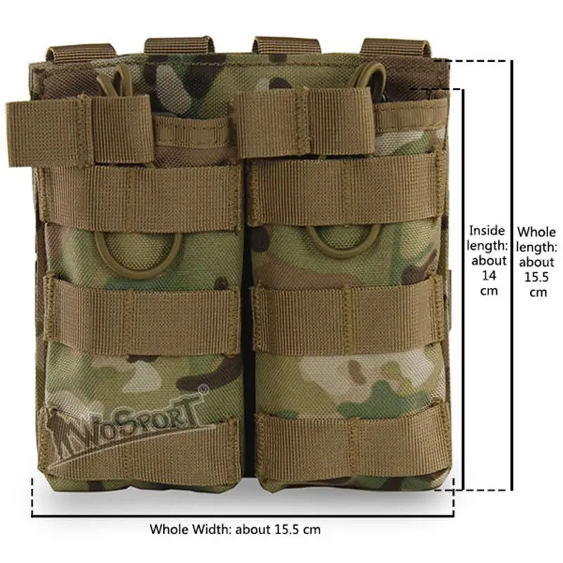 Tactical Military Molle Double Magazine Pouch For M4 5.56 Hunting Drop Utility Pouch Bag Tactical Vest Accessories
Tactical Military Molle Double Magazine Pouch For M4 5.56 Hunting Drop Utility Pouch Bag Tactical Vest Accessories