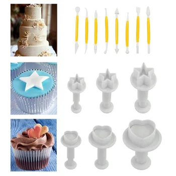 68pcs Cake Decorating Fondant Sugarcraft Icing Plunger Cutters Tools Mold Mould
68pcs Cake Decorating Fondant Sugarcraft Icing Plunger Cutters Tools Mold Mould