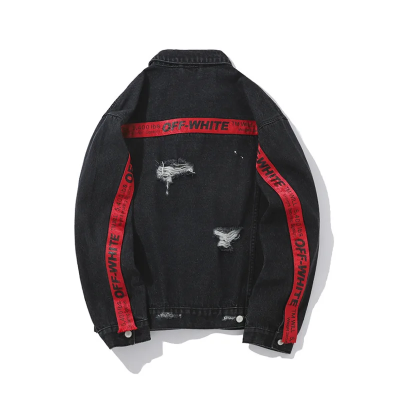 New Style Red Webbing with Holes Washing Large Size Jacket Men Teenager Street Europe And America Popular Brand Fashion Men's Li
New Style Red Webbing with Holes Washing Large Size Jacket Men Teenager Street Europe And America Popular Brand Fashion Men's Li