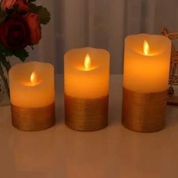 3PCS LED Candle Lights Plastic Flameless Tea Light Decoration for Christmas Wedding Home Festival Party Without Battery (Purple)
3PCS LED Candle Lights Plastic Flameless Tea Light Decoration for Christmas Wedding Home Festival Party Without Battery (Purple)
