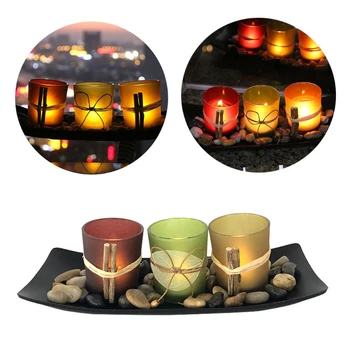 Direct LED Electronic Candle Candlescape Set, 3 Decorative Candle Holders, Rocks 425C
Direct LED Electronic Candle Candlescape Set, 3 Decorative Candle Holders, Rocks 425C