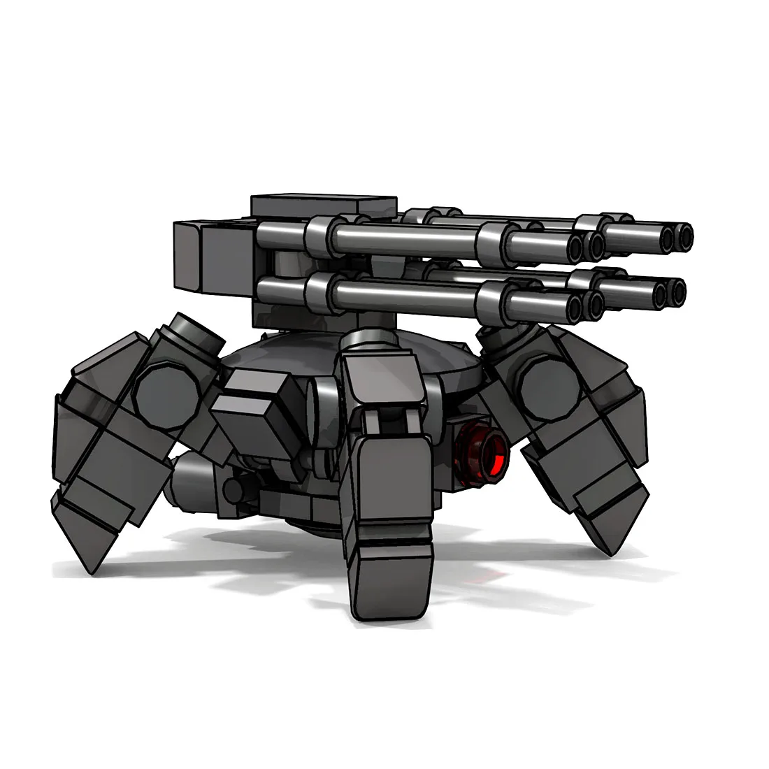 96Pcs MOC Mini Multi-legged Bricks Model Small Particle Building Blocks Educational Toy Set - Dark Grey
96Pcs MOC Mini Multi-legged Bricks Model Small Particle Building Blocks Educational Toy Set - Dark Grey