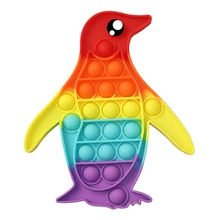 Rainbow Penguin Fidget Toys Relieve Decompression Kawaii Mini Toys Cute Design for Children Sensory Fidget Toy Autisim Kid Gift
Rainbow Penguin Fidget Toys Relieve Decompression Kawaii Mini Toys Cute Design for Children Sensory Fidget Toy Autisim Kid Gift