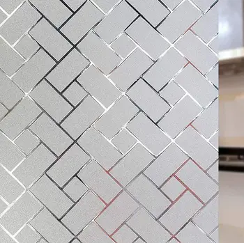 Frosted Glass Film Static Cling Privacy Protection 3D Laser Hot Sale Reusable Multi-Size Window Covering 17.77''by78.7''
Frosted Glass Film Static Cling Privacy Protection 3D Laser Hot Sale Reusable Multi-Size Window Covering 17.77''by78.7''