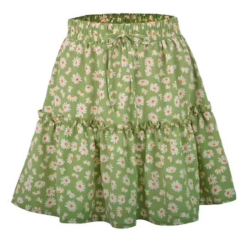 2020 Floral Printed Mini Boho Skirt Summer Style High Waist Ruffle Streetwear Aline leopard chiffon skirt summer beach Skirts
2020 Floral Printed Mini Boho Skirt Summer Style High Waist Ruffle Streetwear Aline leopard chiffon skirt summer beach Skirts