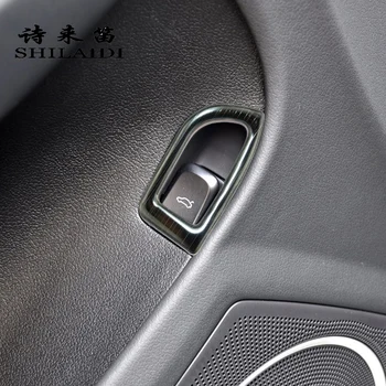 Car styling for Audi A4 B8 A5 Rear Trunk Switch Control Buttons Decoration Frame Stickers covers stainless steel Auto Accessores
Car styling for Audi A4 B8 A5 Rear Trunk Switch Control Buttons Decoration Frame Stickers covers stainless steel Auto Accessores