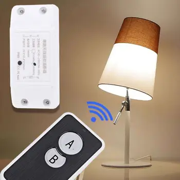 High Power AC85V-250V Single Light Switch 2 Channel Wireless Remote Control Controller for Lamps Fans Accessories
High Power AC85V-250V Single Light Switch 2 Channel Wireless Remote Control Controller for Lamps Fans Accessories