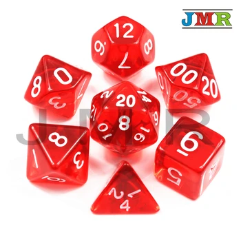 High Quality for 7pcs/Set of Transparent Rich Color Polyhedron Rpg Dnd Gaming Dice Set of D4-D20 for Board Game
High Quality for 7pcs/Set of Transparent Rich Color Polyhedron Rpg Dnd Gaming Dice Set of D4-D20 for Board Game