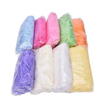 Multi Color Fashion Craft Shredded Crinkle Paper Basket Shred Shredded Tissue Paper Grass Filler Wedding Party Gift 100g/Pack
Multi Color Fashion Craft Shredded Crinkle Paper Basket Shred Shredded Tissue Paper Grass Filler Wedding Party Gift 100g/Pack