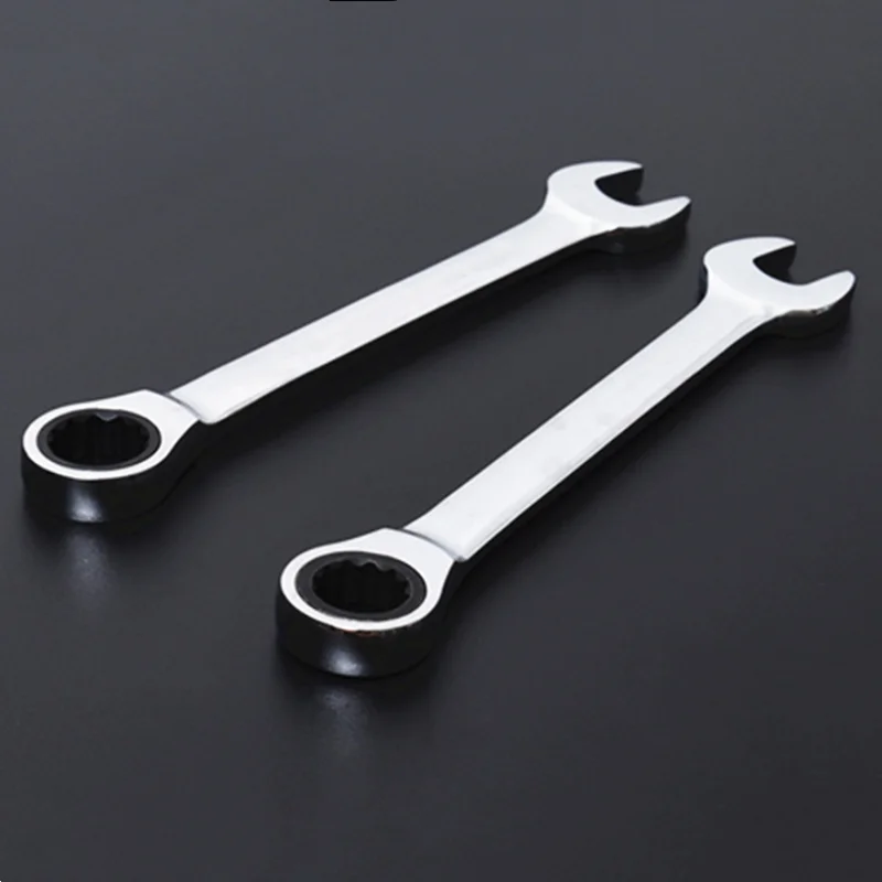 Metric Wrench Set Universal Double End for Car Multi-Function Spanner Repair Tools Fine Tooth 7/8/9/10mm Ratchet Combination
Metric Wrench Set Universal Double End for Car Multi-Function Spanner Repair Tools Fine Tooth 7/8/9/10mm Ratchet Combination