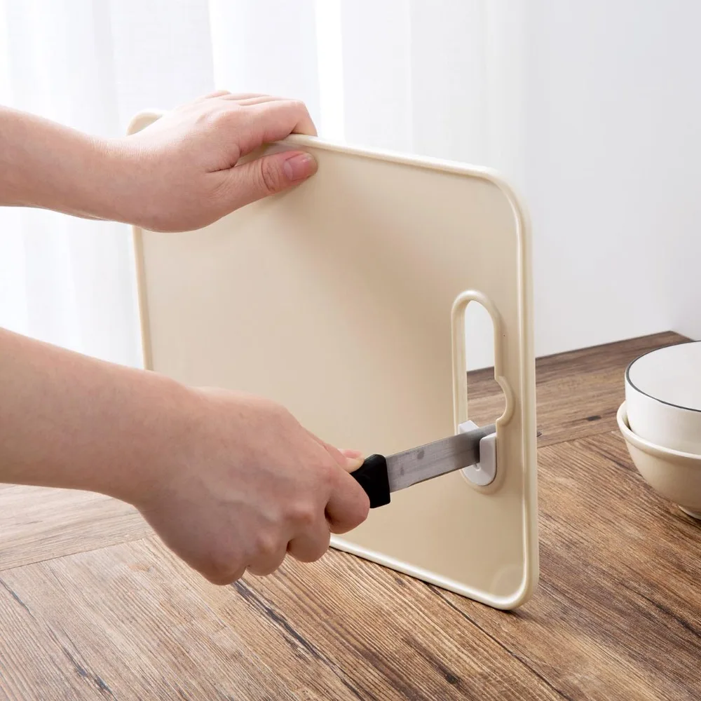 Kitchen Plastic Cutting Board Thicken Chopping Board Blocks with Knife Sharpener Stone Cutting Mat Kitchen Tools Cheese Board
Kitchen Plastic Cutting Board Thicken Chopping Board Blocks with Knife Sharpener Stone Cutting Mat Kitchen Tools Cheese Board