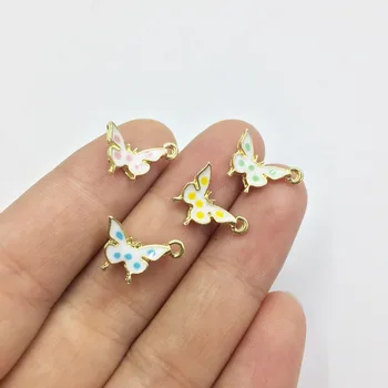 Eruifa 10pcs 10*12mm Epoxy Tiny Butterfly 4 colors Zinc alloy Charms Pendant Jewelry DIY Handmade Earrings.Bracelet, Necklace
Eruifa 10pcs 10*12mm Epoxy Tiny Butterfly 4 colors Zinc alloy Charms Pendant Jewelry DIY Handmade Earrings.Bracelet, Necklace