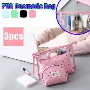 3 Pcs/Set New Arrive Crown Cosmetic Bag Women Necessaire Make Up Bag Travel Waterproof Portable Makeup Bag Toiletry Kits PVC
3 Pcs/Set New Arrive Crown Cosmetic Bag Women Necessaire Make Up Bag Travel Waterproof Portable Makeup Bag Toiletry Kits PVC