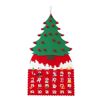 Christmas Tree DIY Felt Advent Calendar PartyCalendar Wall Door Hanging Countdown Calendar Pendant For Home Christmas Decoration
Christmas Tree DIY Felt Advent Calendar PartyCalendar Wall Door Hanging Countdown Calendar Pendant For Home Christmas Decoration