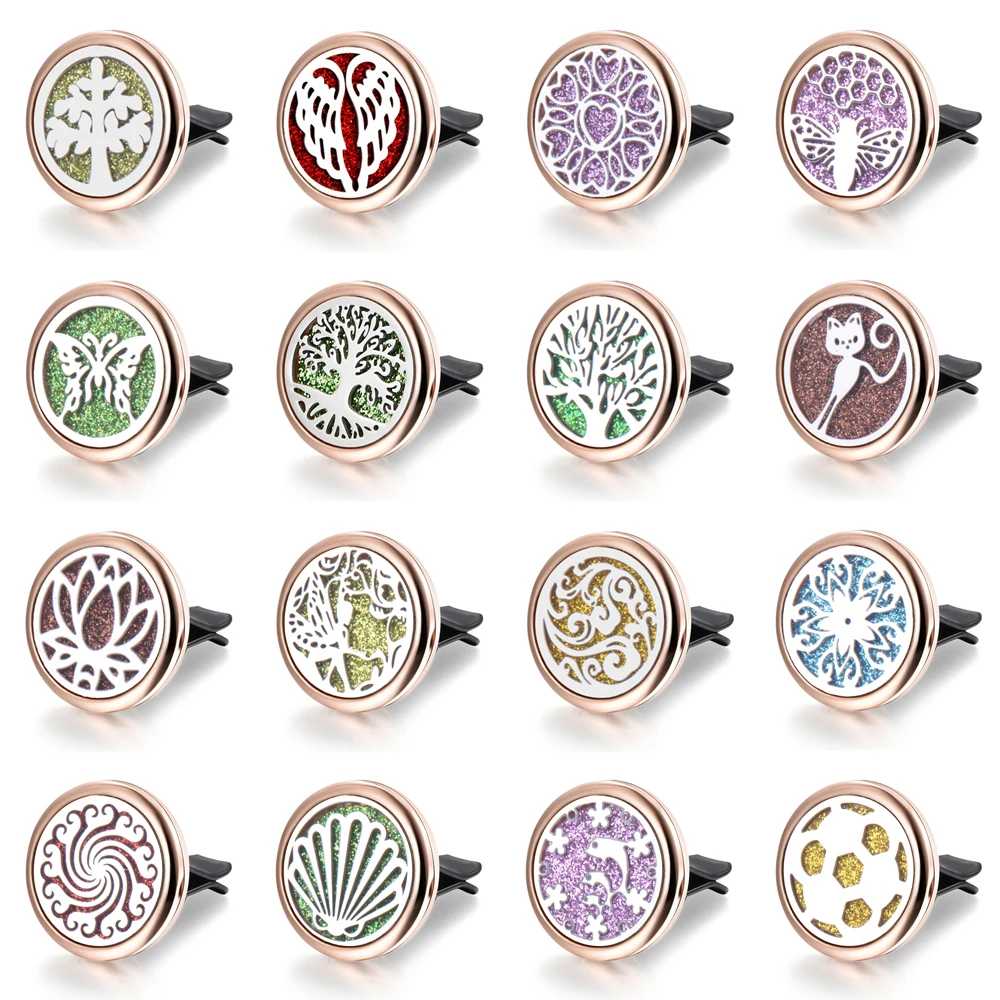 Rose Gold Car Air Diffuser Locket Tree Stainless Steel Vent Freshener Car Essential Oil Diffuser Perfume Aromatherapy Necklace
Rose Gold Car Air Diffuser Locket Tree Stainless Steel Vent Freshener Car Essential Oil Diffuser Perfume Aromatherapy Necklace