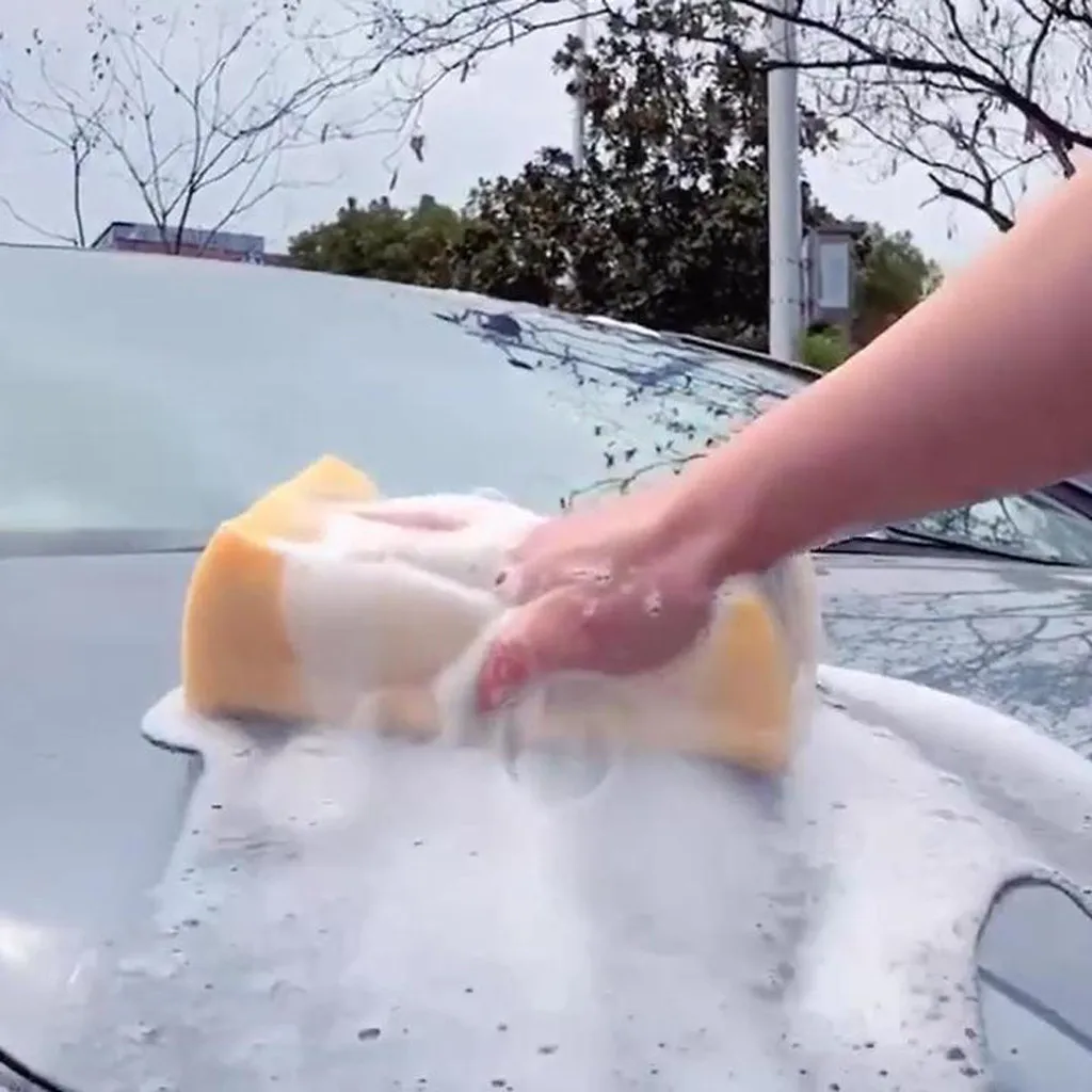 2PCS Extra Large Car-Washing Sponge Coral Sponge Washing Cleaning Block Honeycomb Car Cleaning Cloth Yellow Car Cleaner Tools #4
2PCS Extra Large Car-Washing Sponge Coral Sponge Washing Cleaning Block Honeycomb Car Cleaning Cloth Yellow Car Cleaner Tools #4