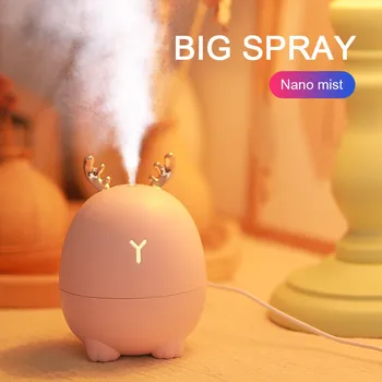 ELOOLE 320ml Cute Air humidifier Essential Oil Diffuser Nano spray Mist Maker Fogger with LED Night Lamp For Home Office Car
ELOOLE 320ml Cute Air humidifier Essential Oil Diffuser Nano spray Mist Maker Fogger with LED Night Lamp For Home Office Car