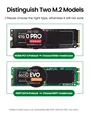 Ugreen M2 SSD Case NVME Enclosure M.2 to USB Type C 3.1 SSD Adapter for NVME PCIE NGFF SATA M/B Key SSD Disk Box M.2 SSD Case