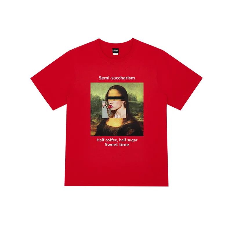 Funny Virgin Mary Mixed Pulp Fiction Tee Travis Red Mona Lisa Print T-shirt Men High Street Hip Hop T Shirts Trasher Tshirt Men
Funny Virgin Mary Mixed Pulp Fiction Tee Travis Red Mona Lisa Print T-shirt Men High Street Hip Hop T Shirts Trasher Tshirt Men