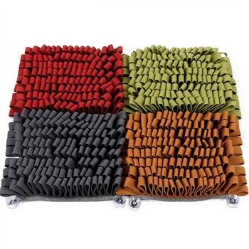 Dog Sniffing Pet Training Mat Pad With Suction Cup Snuffle Stress Release Nose Work Blanket Dog Nosework Mat Training Blanket
Dog Sniffing Pet Training Mat Pad With Suction Cup Snuffle Stress Release Nose Work Blanket Dog Nosework Mat Training Blanket