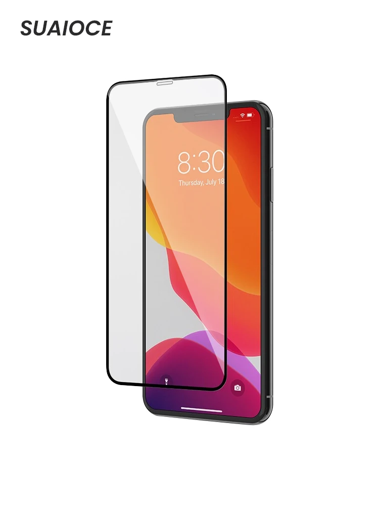 SUAIOCE 0.3mm Screen Protector Tempered Glass For iPhone 11 Pro Max Xr X Xs Max 7 8 Plus SE 2 2020 Full Cover Protective Glass
SUAIOCE 0.3mm Screen Protector Tempered Glass For iPhone 11 Pro Max Xr X Xs Max 7 8 Plus SE 2 2020 Full Cover Protective Glass