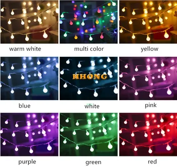 HHONG 3M 6M Battery USB Ball LED string lights Holiday Light Chain Lamp for Outdoor Festival Wedding Christmas lights string
HHONG 3M 6M Battery USB Ball LED string lights Holiday Light Chain Lamp for Outdoor Festival Wedding Christmas lights string