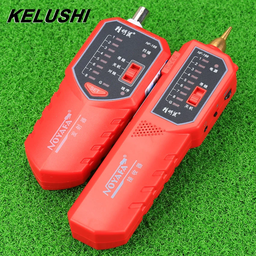 Network Cable Tester Tool NF-168 Cable Tester Tracking Line Finder Line RJ45 RJ11 BNC Interface
Network Cable Tester Tool NF-168 Cable Tester Tracking Line Finder Line RJ45 RJ11 BNC Interface