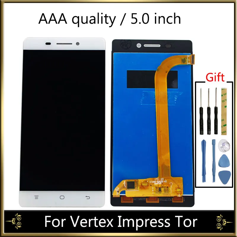 LCD Display For Vertex Impress Tor LCD Display Screen With Touch Screen Complete For Vertex Impress Tor Display Screen
LCD Display For Vertex Impress Tor LCD Display Screen With Touch Screen Complete For Vertex Impress Tor Display Screen