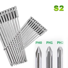 

1pcs x Electronics Screwdriver Set S2 Ph00 Ph0 Magnetic High Torque S1/4 Lengthen 50/100mm Electrical Repair Tools 1.6/2/2.5/3mm