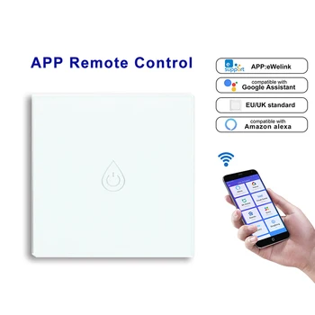 WiFi Smart Boiler Switch Water Heater Voice APP Remote Control Timing EU Touch Panel Works with for Google Home Alexa Echo
WiFi Smart Boiler Switch Water Heater Voice APP Remote Control Timing EU Touch Panel Works with for Google Home Alexa Echo