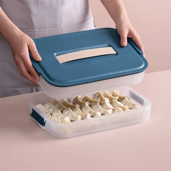 Portable Dumpling Box Household Quick-Frozen Dumpling Box Chaos Box Refrigerator Egg Storage Box Tray Stackable
Portable Dumpling Box Household Quick-Frozen Dumpling Box Chaos Box Refrigerator Egg Storage Box Tray Stackable