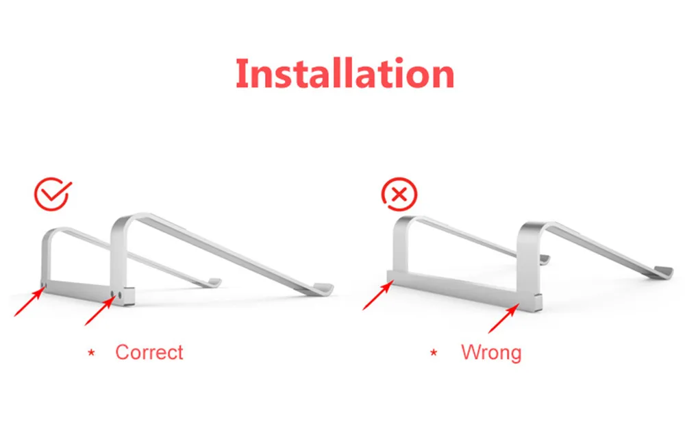 Aluminum Alloy Laptop Stand Portable Base Notebook Stand Holder For Macbook Air Pro Computer Support Cooling Bracket Accessories Aluminum Alloy Laptop Stand Portable Base Notebook Stand Holder For Macbook Air Pro Computer Support Cooling Bracket Accessories