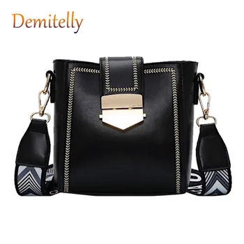 Casual Women's Wide Shoulder Strap Hand Bucket Bag New Girl Small Bag Female Handbag Luxury Fashion Shoulder Messenger Bag
Casual Women's Wide Shoulder Strap Hand Bucket Bag New Girl Small Bag Female Handbag Luxury Fashion Shoulder Messenger Bag