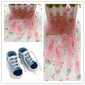 6 Pieces Sports Sneakers Plastic Fondant Cake Tools Cookie Embossed Stencil West Point DIY Creative Bakery
6 Pieces Sports Sneakers Plastic Fondant Cake Tools Cookie Embossed Stencil West Point DIY Creative Bakery