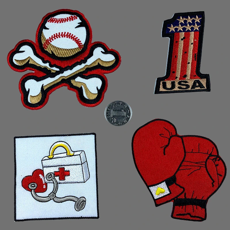 New Product Fine Red Boxing Gloves Embroidery Patch Iron on Medical Box Patches for Clothing Sticker Appliques 3D Diy Decor
New Product Fine Red Boxing Gloves Embroidery Patch Iron on Medical Box Patches for Clothing Sticker Appliques 3D Diy Decor