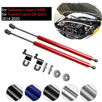 for Daihatsu Copen LA400 2014-2019 for Toyota Copen GR Sport Front Hood Bonnet Gas Struts Carbon Fiber Lift Support Shock Damper 
for Daihatsu Copen LA400 2014-2019 for Toyota Copen GR Sport Front Hood Bonnet Gas Struts Carbon Fiber Lift Support Shock Damper