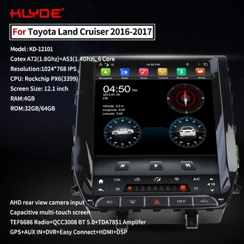 Klyde Car Radio Tesla Style Screen For Toyota Land Cruiser 2016-2017 Android 9 Recorder Multimedia Player Video GPS Navigation
Klyde Car Radio Tesla Style Screen For Toyota Land Cruiser 2016-2017 Android 9 Recorder Multimedia Player Video GPS Navigation