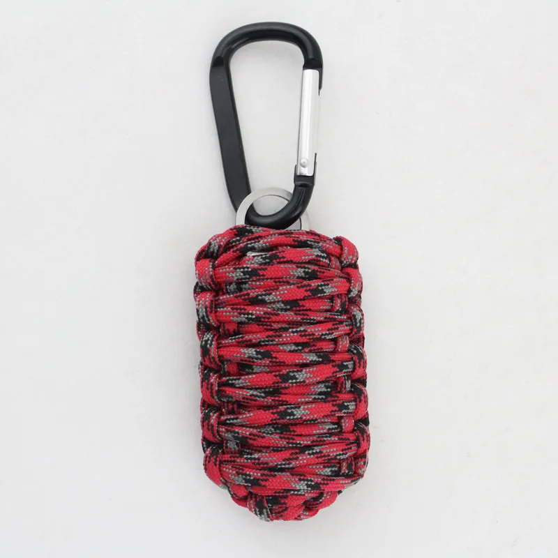 Outdoor Survival Multi-functional da huo bang Portable Umbrella Rope Fishing Set Casual Entertainment Carabiner Toolkit
Outdoor Survival Multi-functional da huo bang Portable Umbrella Rope Fishing Set Casual Entertainment Carabiner Toolkit