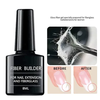 Fiber Lengthening Gelpolish Detachable Reinforcement Repair Soak Off UV Gel Polish Nail Art Manicure Design Salon Transparent
Fiber Lengthening Gelpolish Detachable Reinforcement Repair Soak Off UV Gel Polish Nail Art Manicure Design Salon Transparent