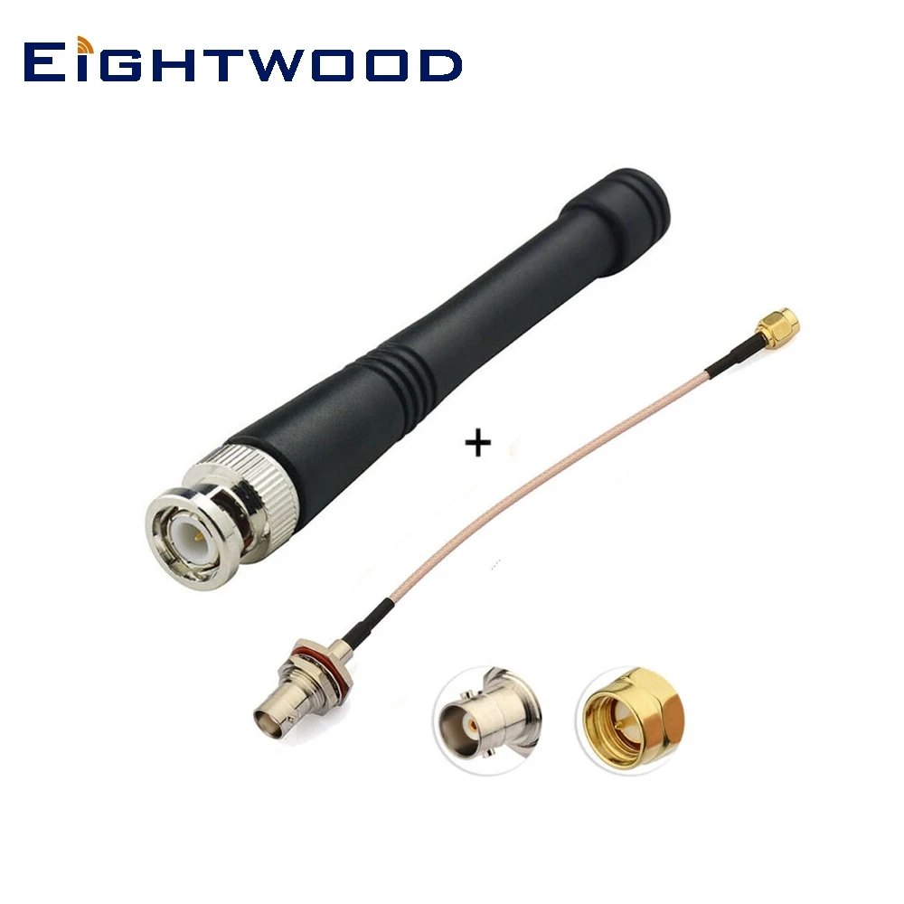 Eightwood 868mhz 900Mhz 915Mhz NFC RFID Antenna Aerial & BNC Female to SMA Male Cable for Wireless Homematic CCU2 Ham Radio
Eightwood 868mhz 900Mhz 915Mhz NFC RFID Antenna Aerial & BNC Female to SMA Male Cable for Wireless Homematic CCU2 Ham Radio