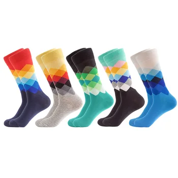Winter Casual Men Cotton Socks Fashion Colorful Wave Point Business Party Happy Socks for Man Gift
Winter Casual Men Cotton Socks Fashion Colorful Wave Point Business Party Happy Socks for Man Gift