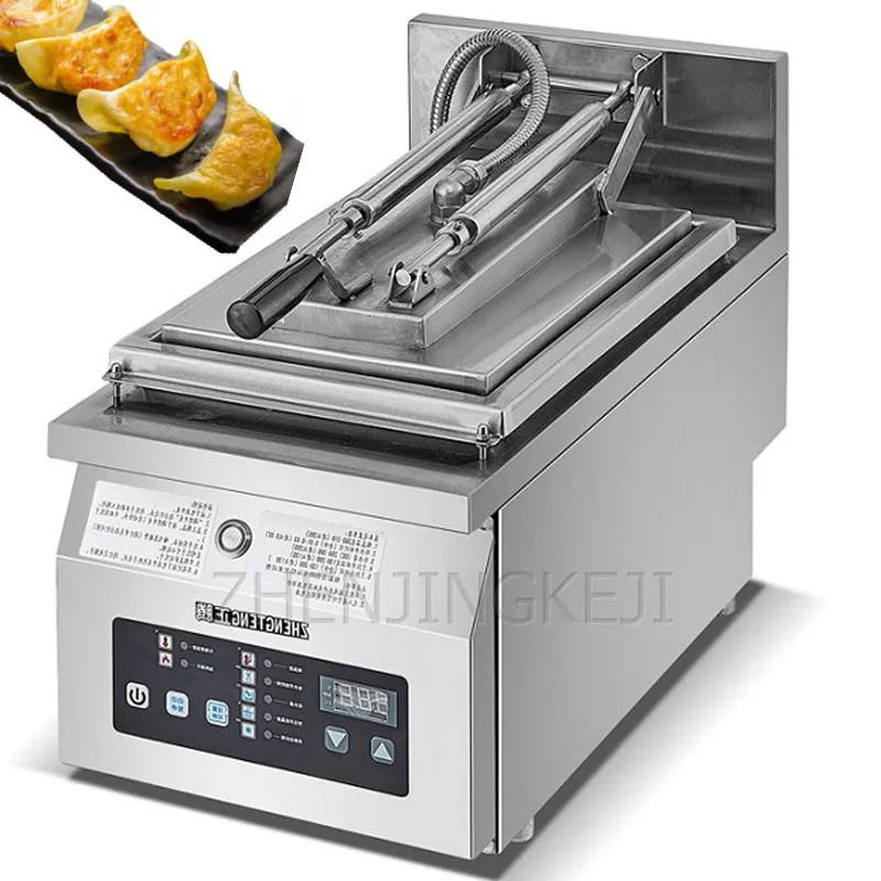 Fried Dumpling Machine Commercial Electro Thermal Single Head Double Head Desktop Automatic Frying Equipment Potsticker 3000W
Fried Dumpling Machine Commercial Electro Thermal Single Head Double Head Desktop Automatic Frying Equipment Potsticker 3000W