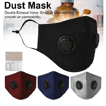 Solid Anti-pollution Cover Unisex Outdoor Protection Non-woven Fabric Dust Cover Pm2.5 Protection Facemask With 2 Filter Vents
Solid Anti-pollution Cover Unisex Outdoor Protection Non-woven Fabric Dust Cover Pm2.5 Protection Facemask With 2 Filter Vents