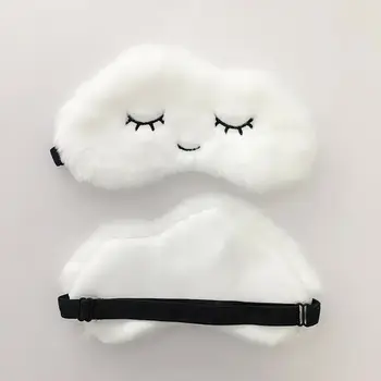 Soft Eye Masks Blindfold Super soft plush Cartoon cloud eye mask cute eyelashes sleep shade Eyepatch Sleeping Aid Eye Patch Gift
Soft Eye Masks Blindfold Super soft plush Cartoon cloud eye mask cute eyelashes sleep shade Eyepatch Sleeping Aid Eye Patch Gift